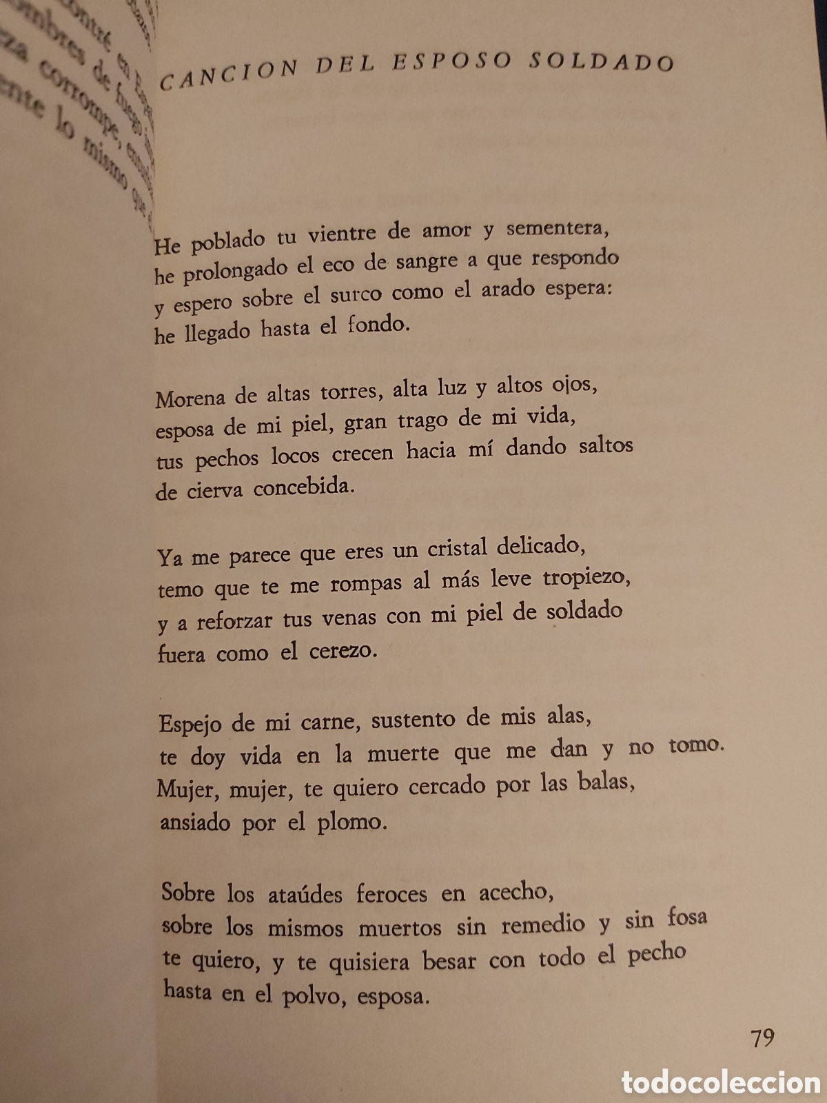 Libros de segunda mano: ANTOLOG&Iacute;A $ MIGUEL HERN&Aacute;NDEZ $ VISOR $ 1977 - Foto 6