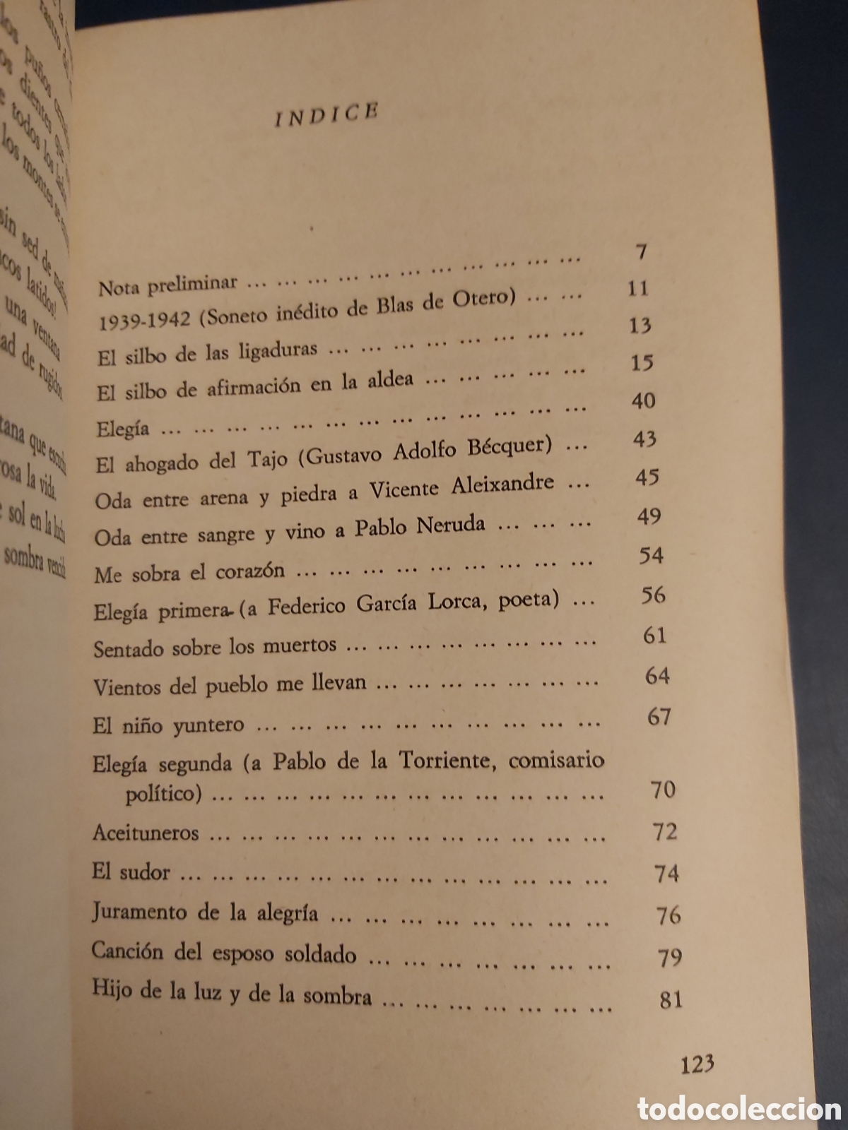 Libros de segunda mano: ANTOLOG&Iacute;A $ MIGUEL HERN&Aacute;NDEZ $ VISOR $ 1977 - Foto 9