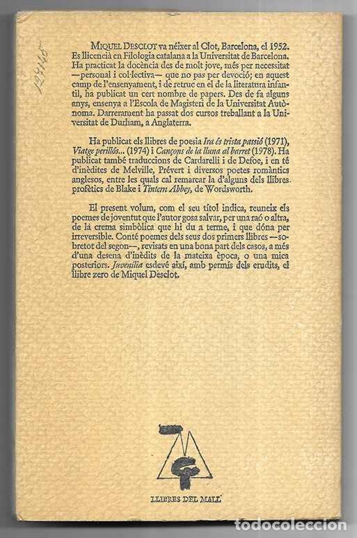 Libros de segunda mano: Juvenilia - Foto 2