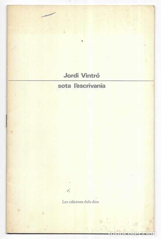 Gebrauchte B&uuml;cher: sota l'escrivania