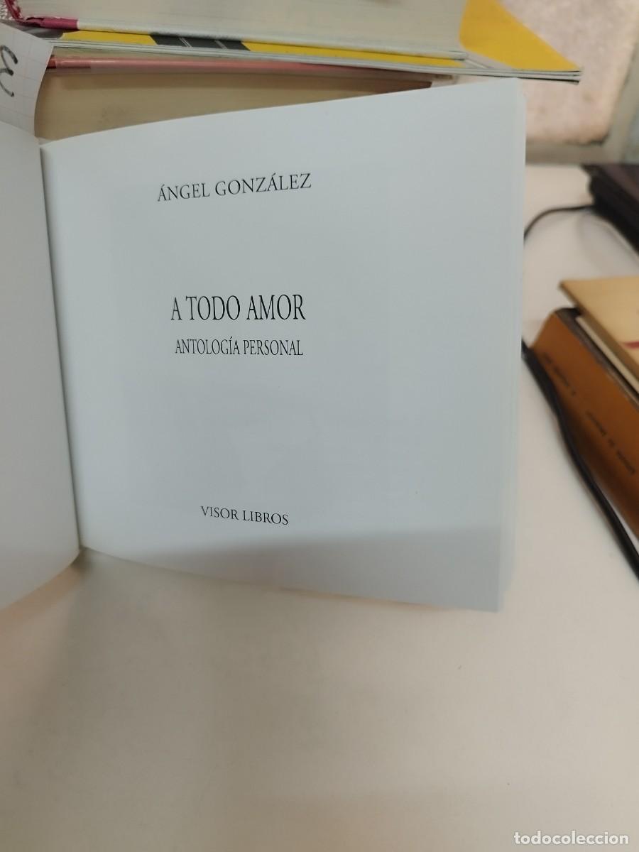 Libros de segunda mano: Visor libros. De viva voz. &Aacute;ngle Gonz&aacute;lez. A todo amor. - Foto 2