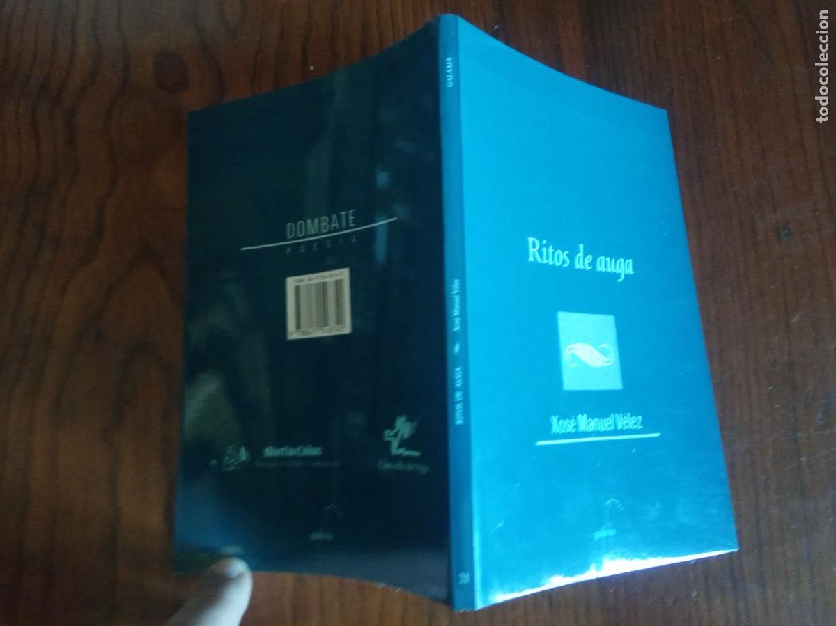 Libros de segunda mano: Ritos de auga.- Xos&eacute; Manuel Velez. - Foto 2