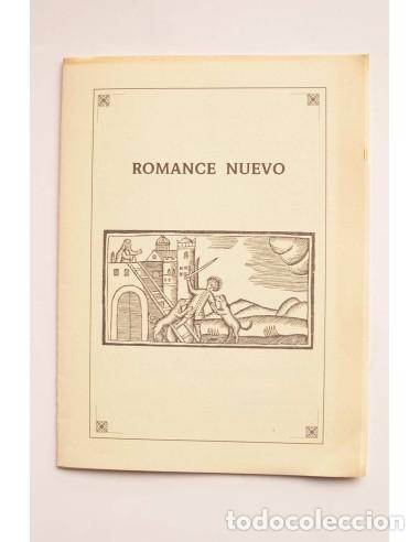 Libros de segunda mano: Romance nuevo - AN&Oacute;NIMO - Foto 1