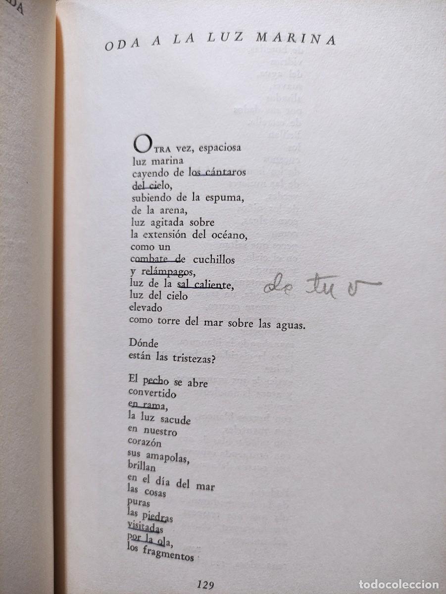 Libros de segunda mano: TERCER LIBRO DE LAS ODAS - PABLO NERUDA - 1957 - Foto 6