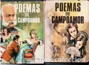 Libros de segunda mano: Poemas de Campoamor. Dos Tomos