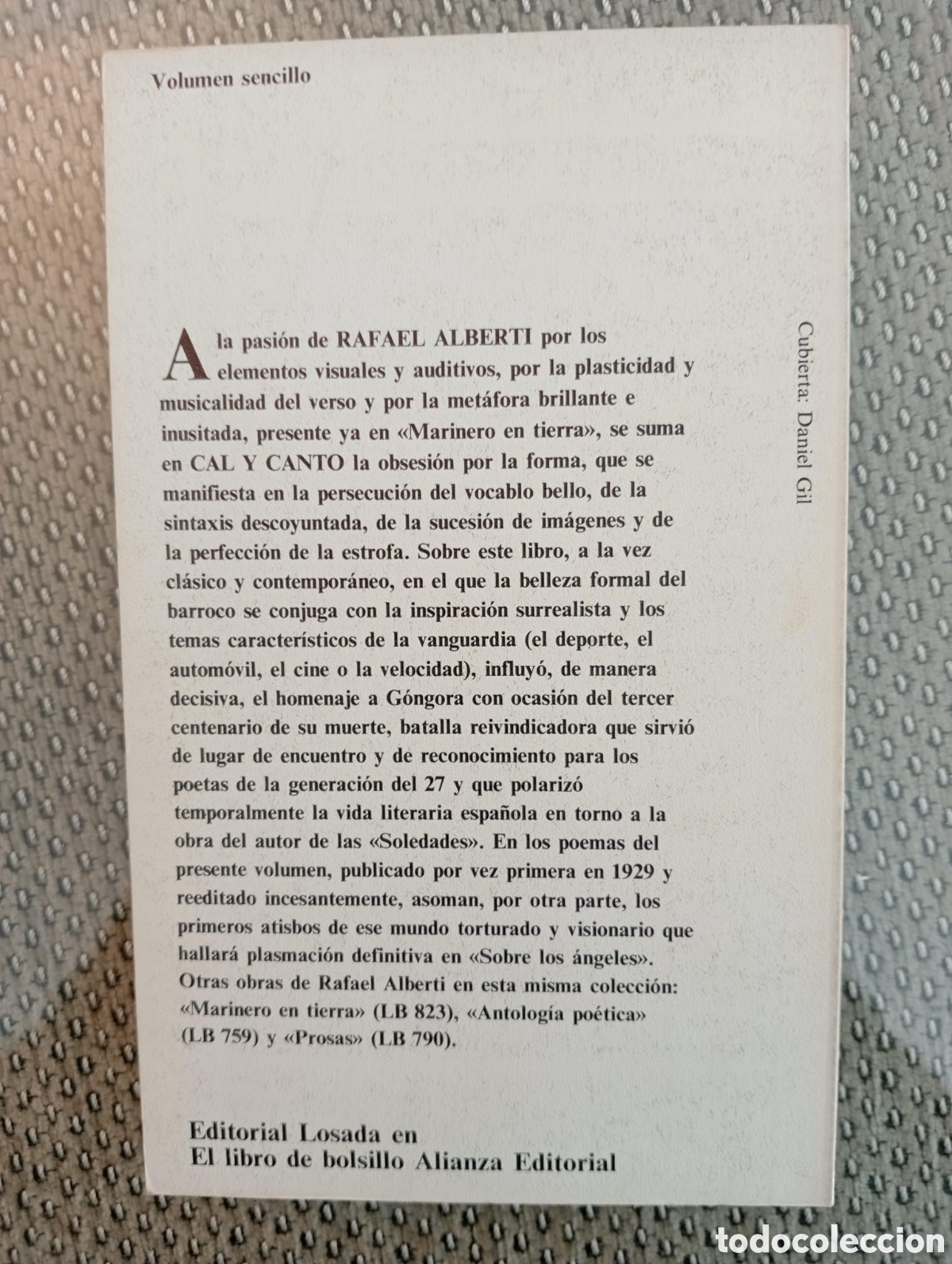 Libros de segunda mano: CAL Y CANTO / RAFAEL ALBERTI - Foto 3