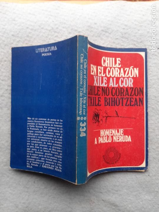 Libros de segunda mano: Chile en el Coraz&oacute;n. Homenaje a Pablo Neruda. - Foto 7