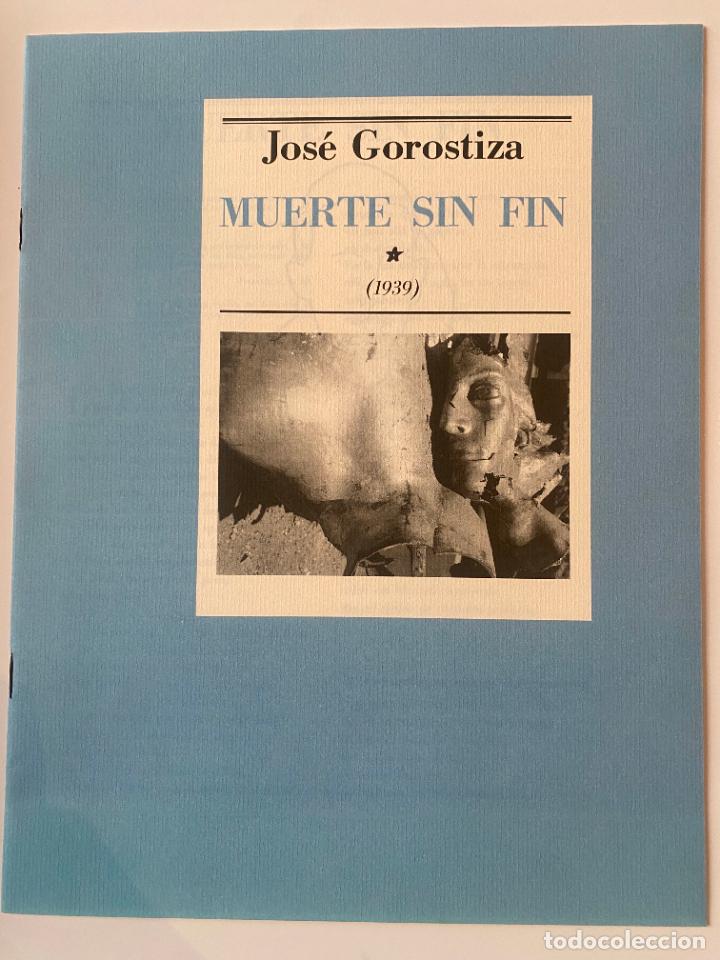 Libros de segunda mano: Muerte sin fin - Jos&eacute; Gorostiza - Foto 1