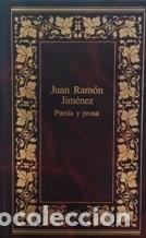 Libros de segunda mano: Poes&iacute;a y Prosa. Jim&eacute;nez, Juan Ram&oacute;n - Foto 1