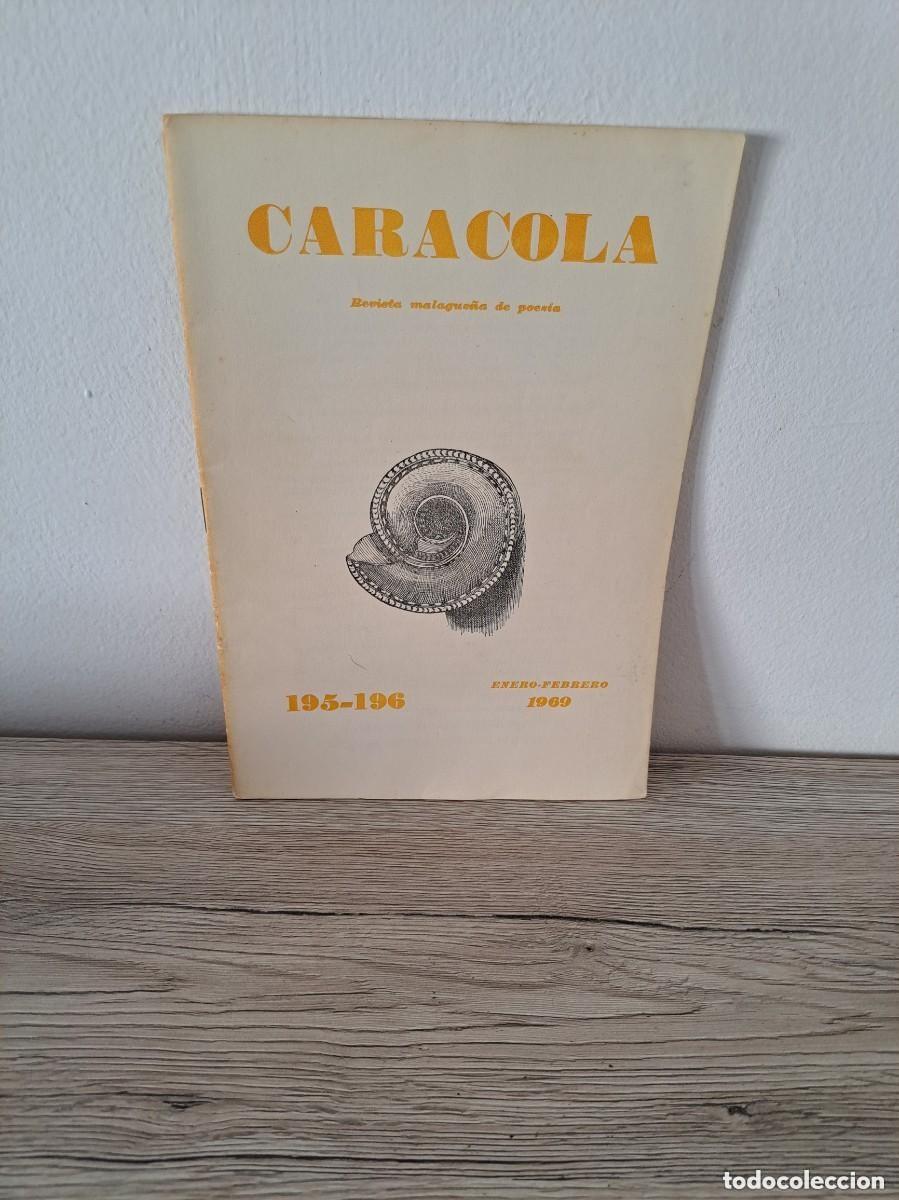 Libri di seconda mano: CARACOLA: REVISTA MALAGUE&Ntilde;A DE POES&Iacute;A N.&ordm; 195-196 (ENERO-FEBRERO 1969)