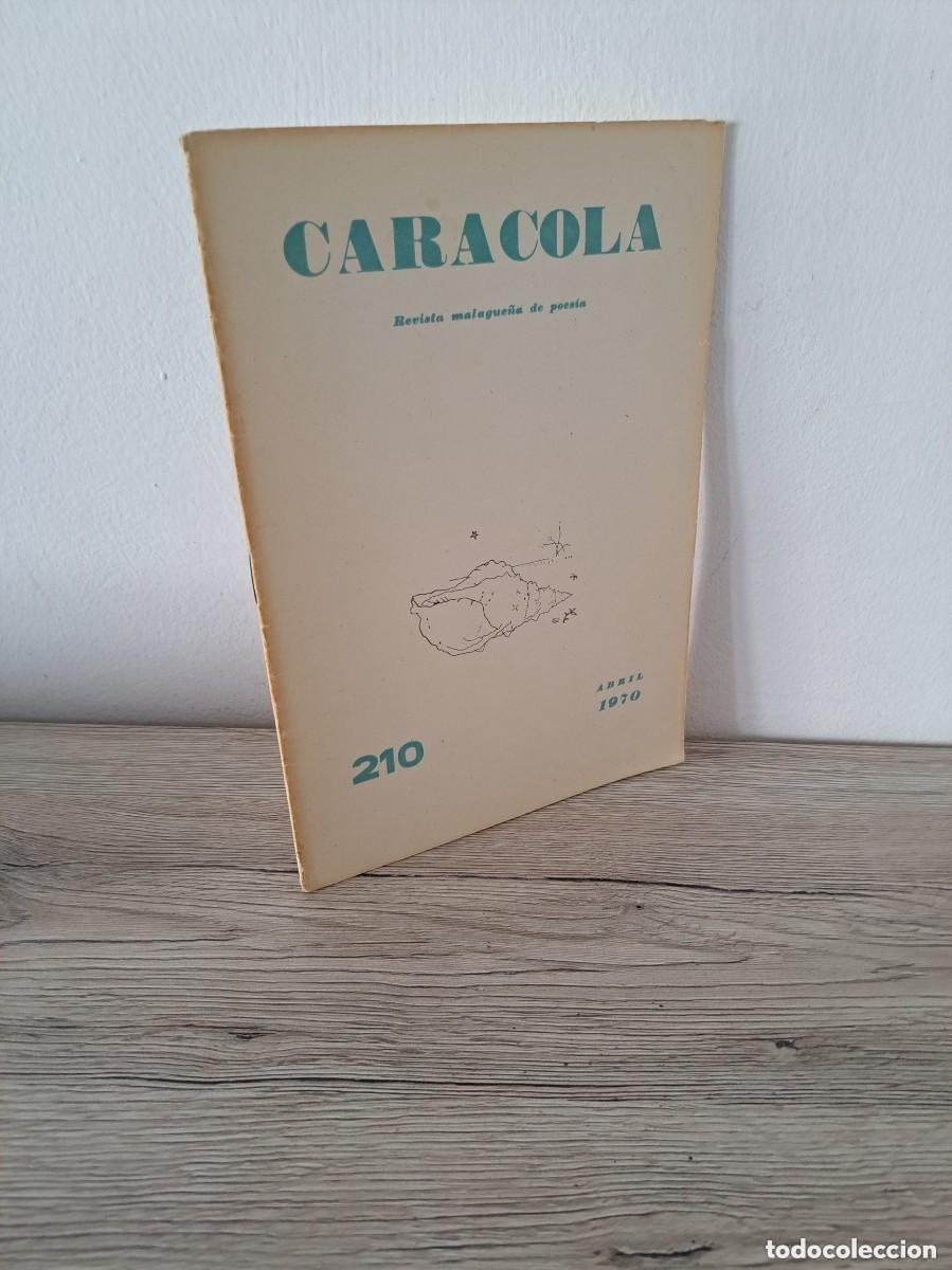 Libri di seconda mano: CARACOLA: REVISTA MALAGUE&Ntilde;A DE POES&Iacute;A N.&ordm; 210 (ABRIL 1970)