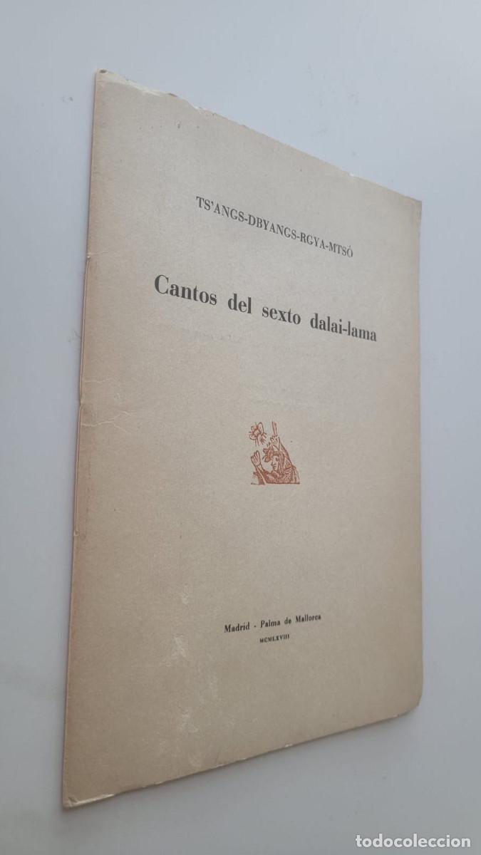 Gebrauchte B&uuml;cher: CANTOS DEL SEXTO DALAI LAMA - TS'ANGS-DBYANGS-RGYA-MTS&Oacute;