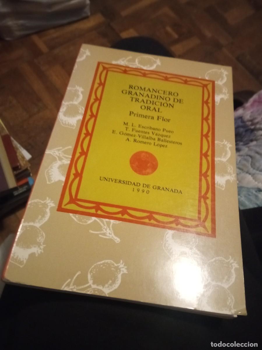 Gebrauchte B&uuml;cher: Romancero granadino de tradici&oacute;n oral universidad de Granada 1990