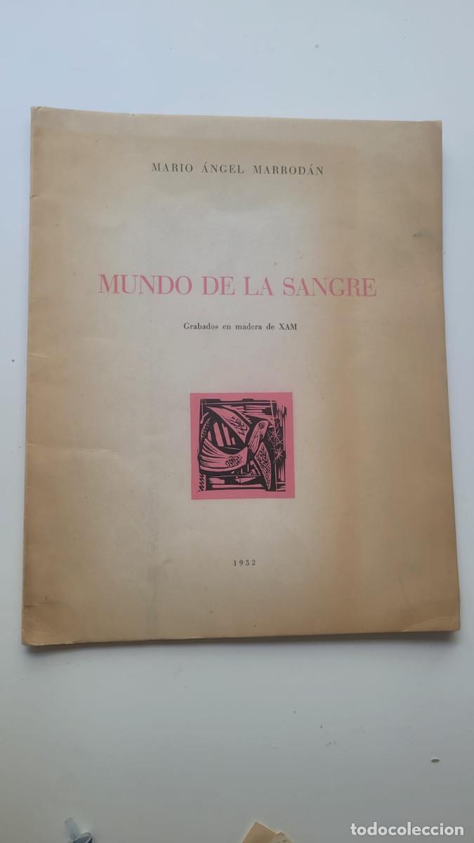 Livres d'occasion: MUNDO DE LA SANGRE - MARIO &Aacute;NGEL MARROD&Aacute;N