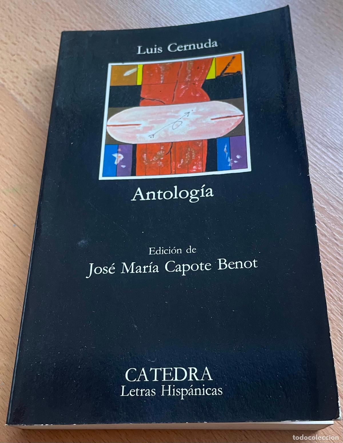 Libros de segunda mano: ANTOLOGIA, Luis Cernuda, Catedra - Foto 1