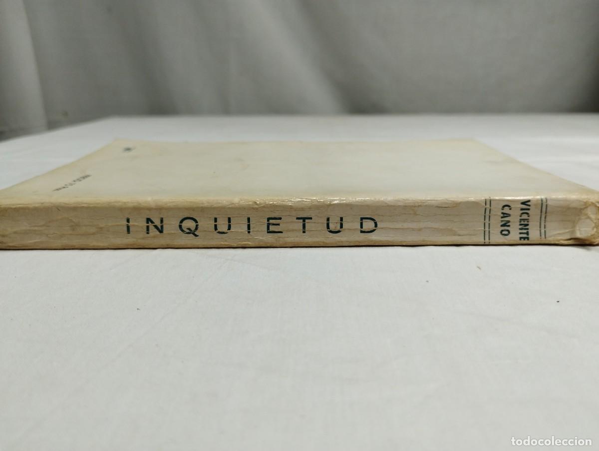 Libros de segunda mano: Inquietud. Vicente Cano, 1969 - Foto 3