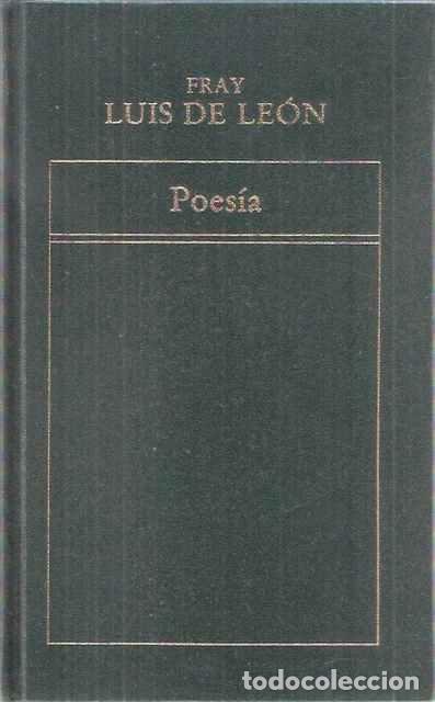 Libros de segunda mano: Poes&iacute;a - Fray Luis de Le&oacute;n - Foto 1