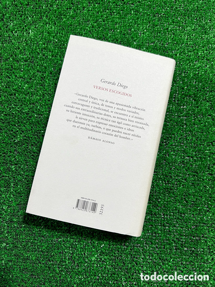 Libros de segunda mano: Versos escogidos - Gerardo Diego - Foto 3