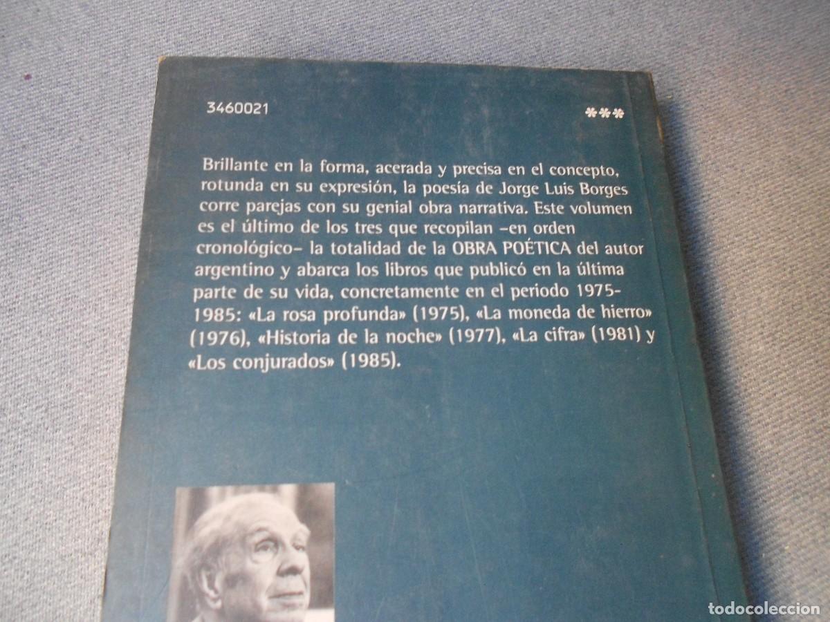Libros de segunda mano: OBRA POETICA 3. BORGES - Foto 4