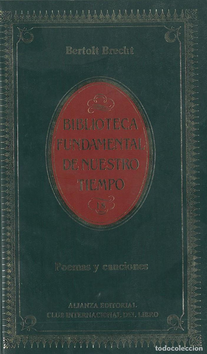 Libros de segunda mano: Poemas y canciones - Brecht, Bertolt - Foto 1