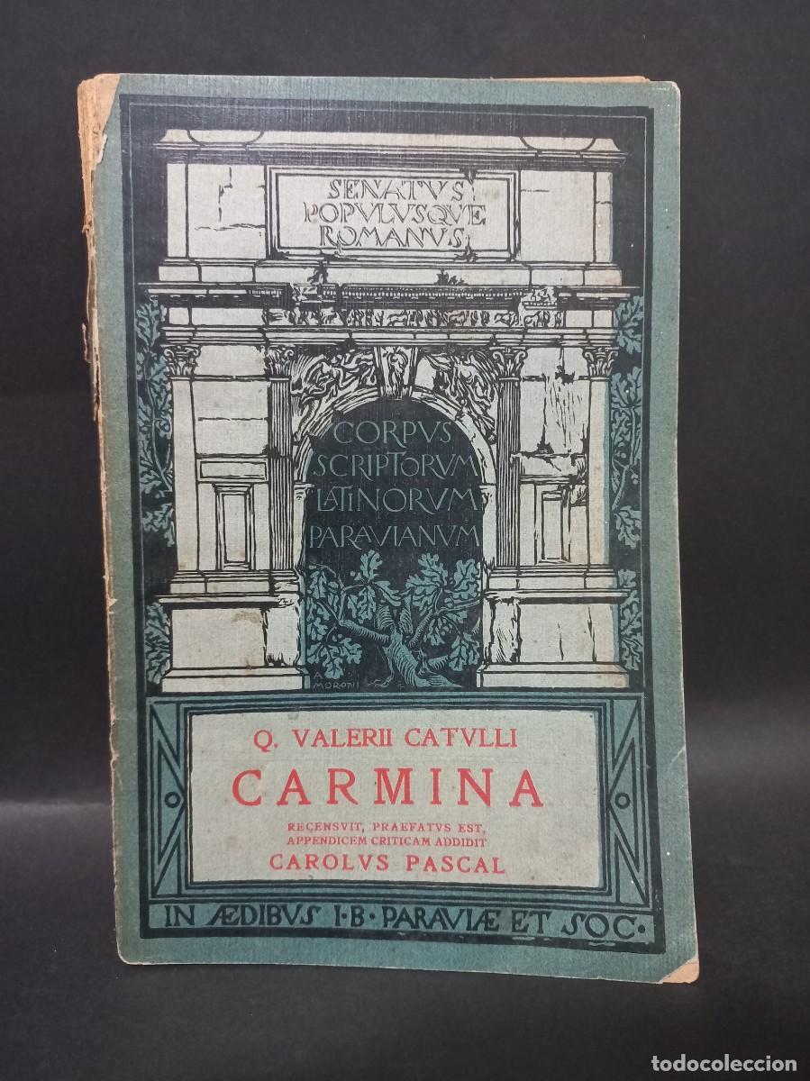 Libros de segunda mano: Q. VALERI CATVLLI - CARMINA - Foto 1