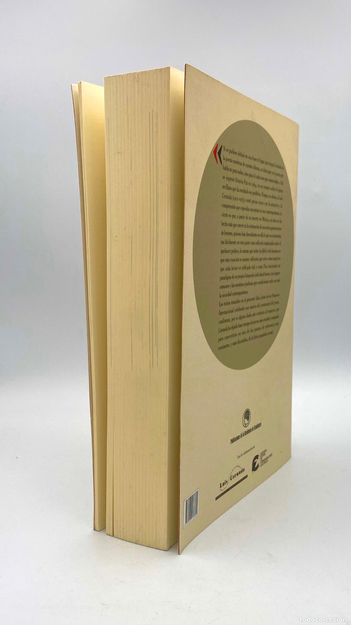 Libros de segunda mano: 100 A&Ntilde;OS DE LUIS CERNUDA. - Foto 3