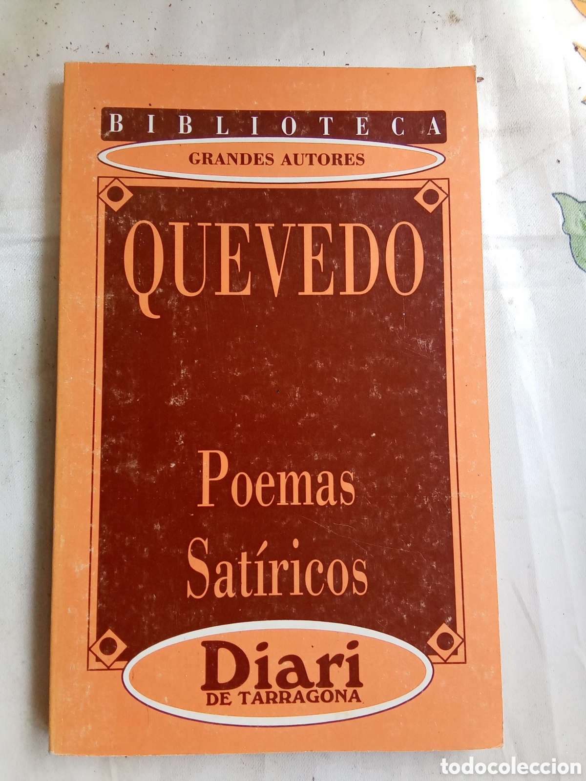 Libros de segunda mano: QUEVEDO . POEMAS SATIRICOS - Foto 1
