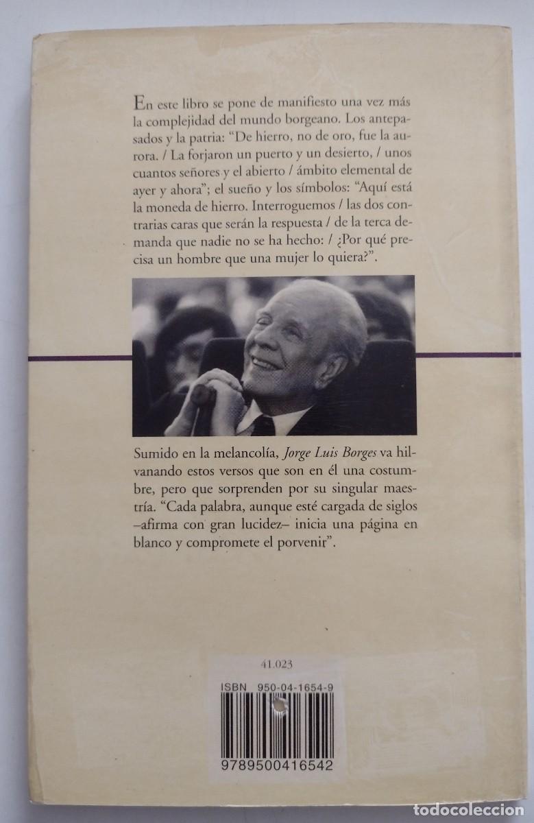 Libros de segunda mano: BORGES, JORGE LUIS. LA MONEDA DE HIERRO. - Foto 4