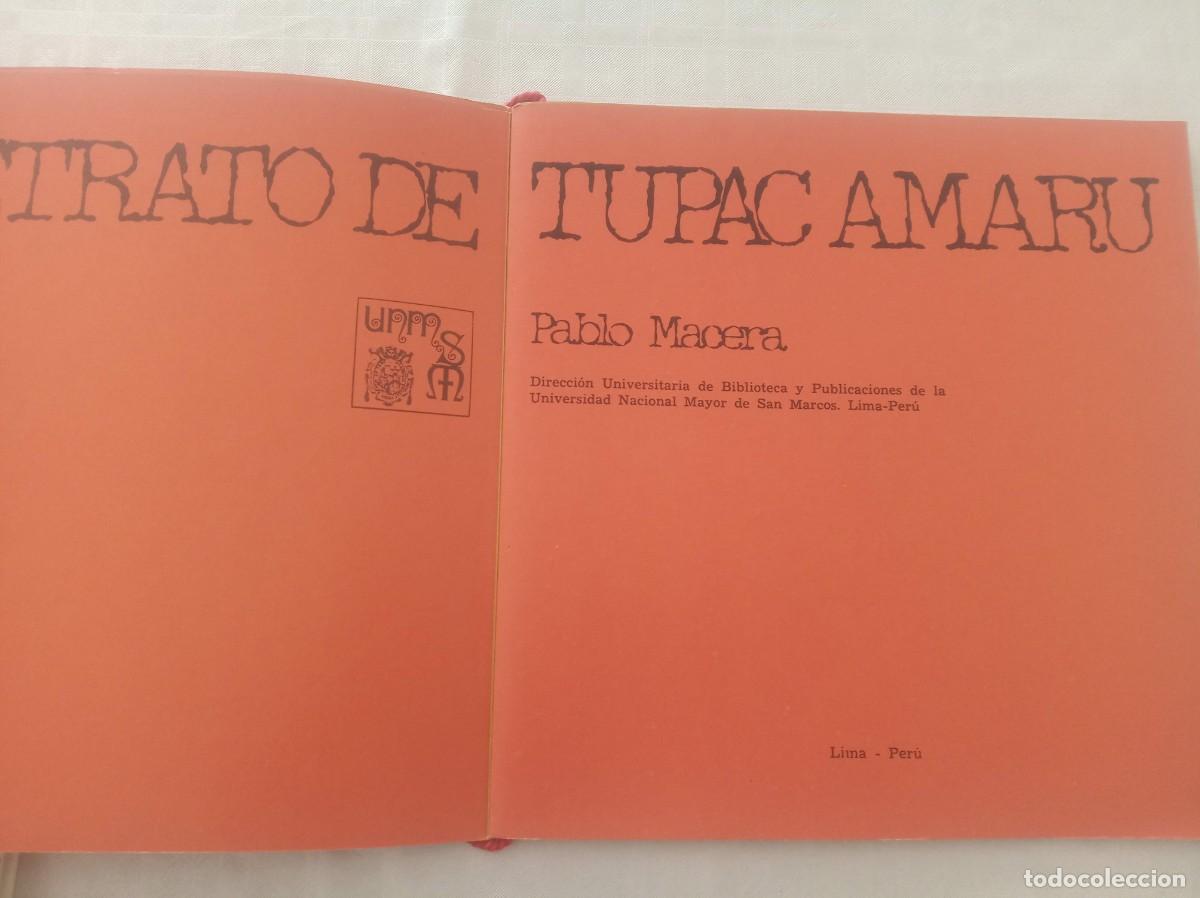 Libros de segunda mano: TUPAC AMARU ( PABLO MACERA ) - Foto 2