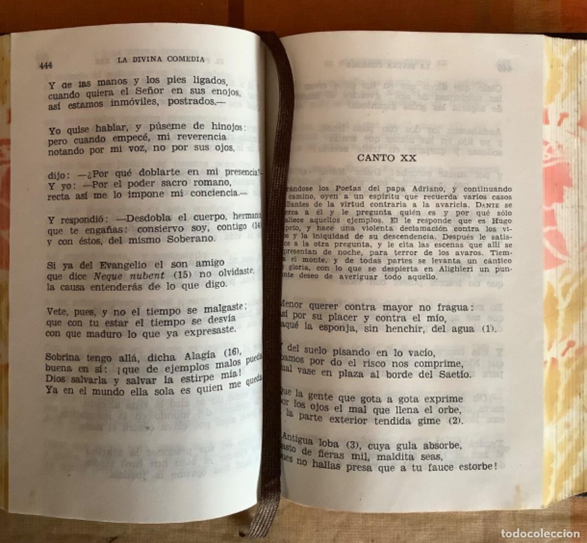 Libros de segunda mano: DIVINA COMEDIA Y VIDA NUEVA, DANTE ALIGHIERI - Foto 8