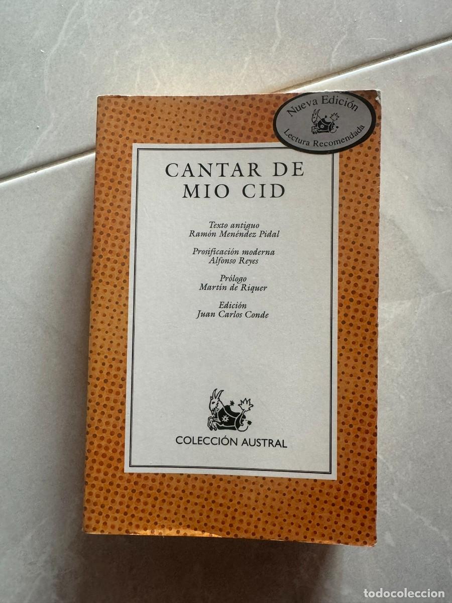 Libros de segunda mano: Cantar de Mio Cid - Foto 1