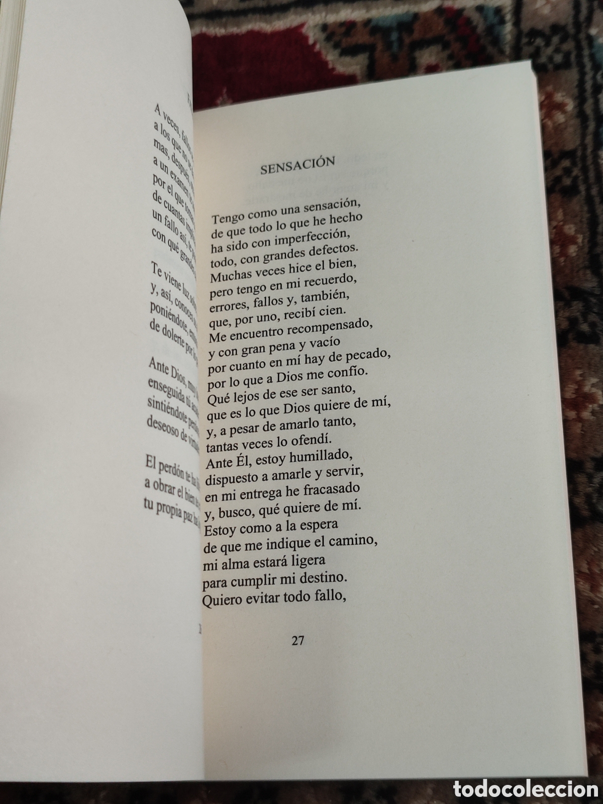 Libros de segunda mano: Isidoro Carrasco Arrepentimiento - Foto 2