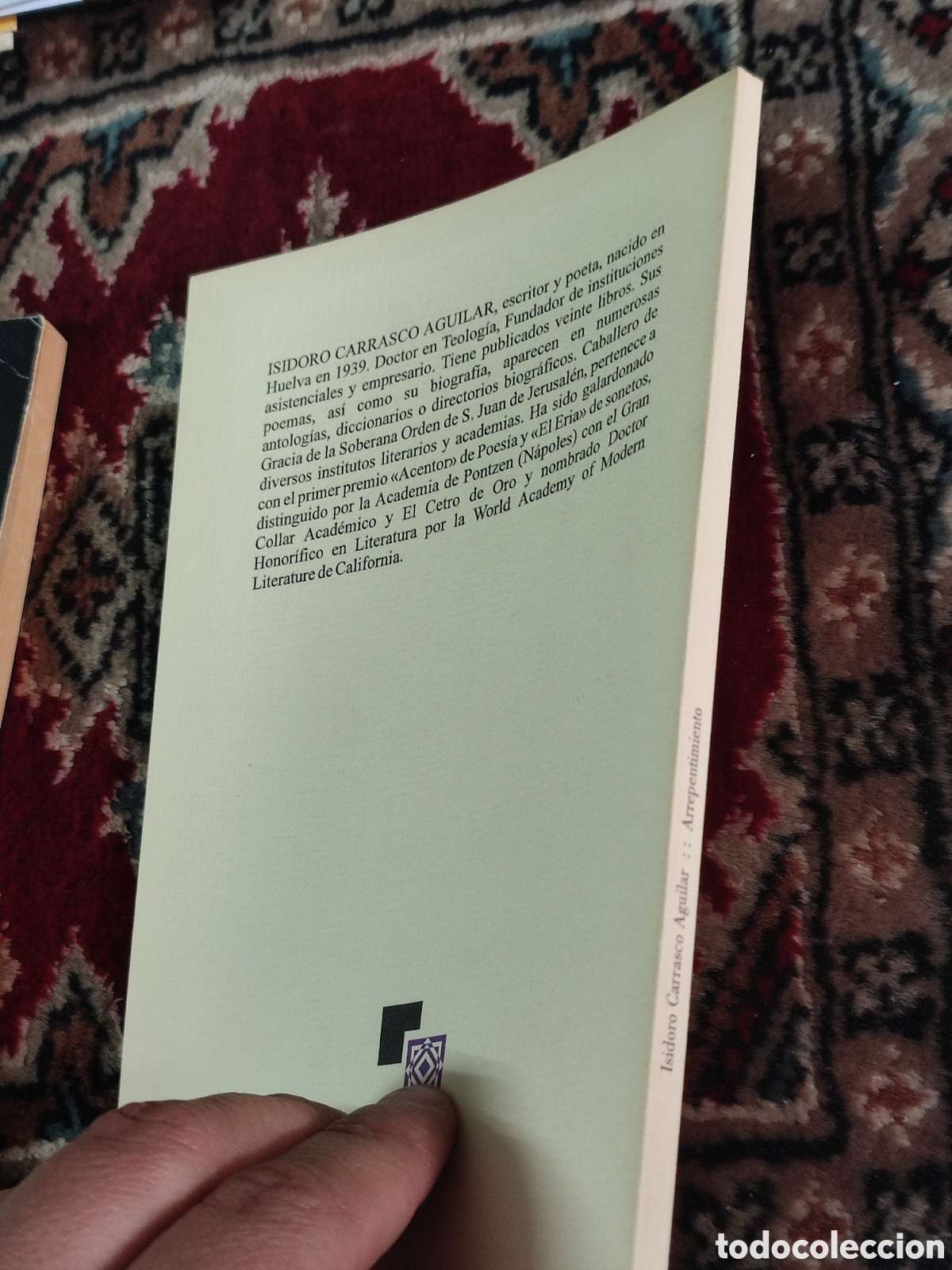 Libros de segunda mano: Isidoro Carrasco Arrepentimiento - Foto 6