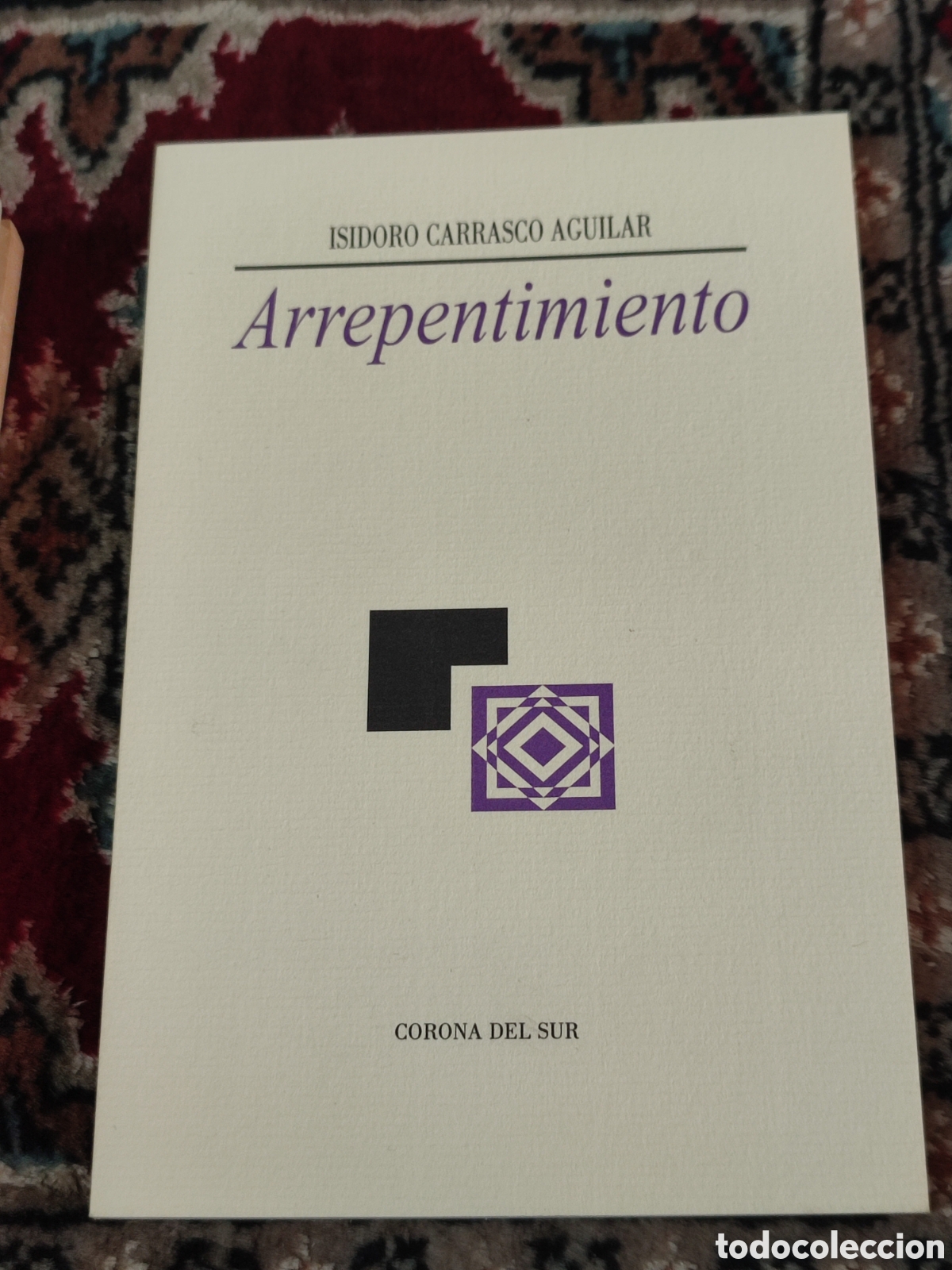 Libros de segunda mano: Isidoro Carrasco Arrepentimiento - Foto 1