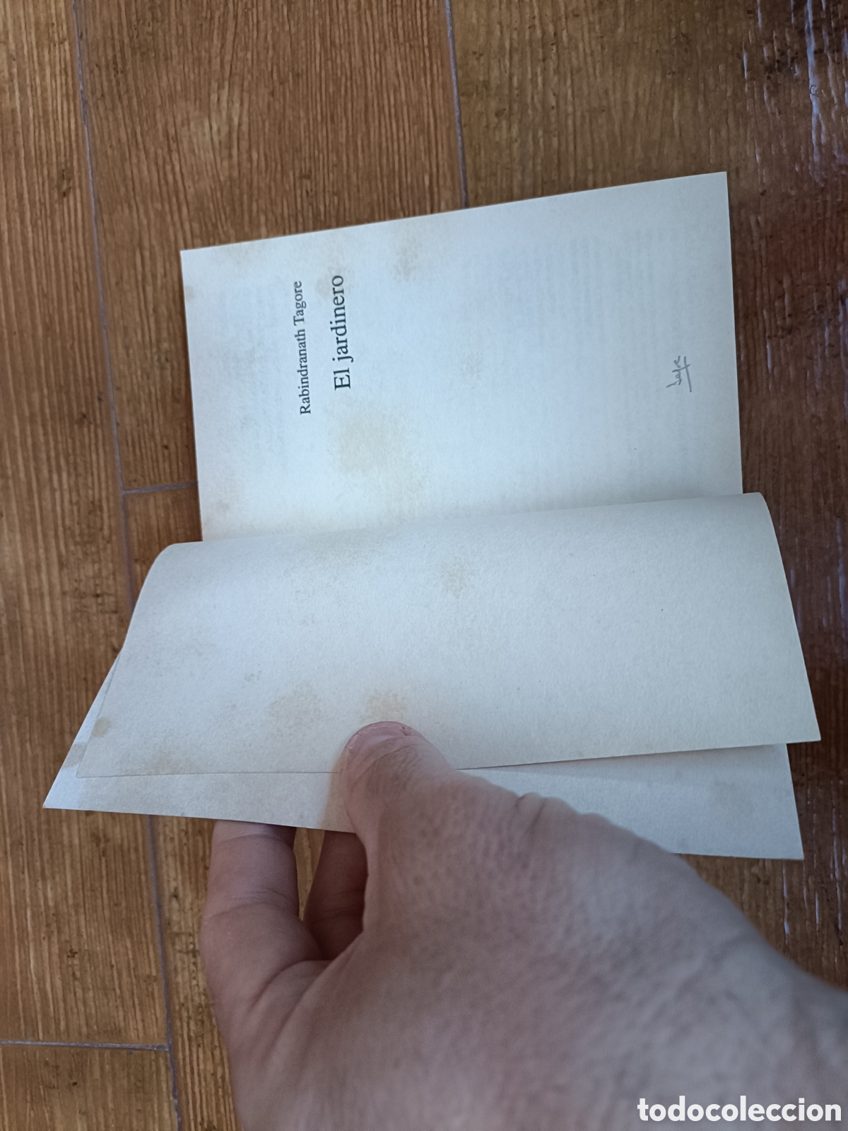 Libros de segunda mano: Libro El Jardinero -Rabindranath- (OLI) - Foto 5