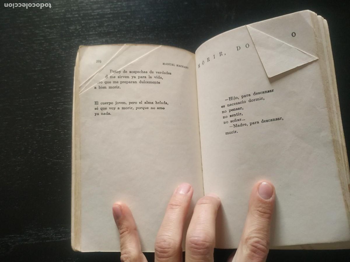 Libros de segunda mano: Antolog&iacute;a - Manuel Machado. Austral - Foto 4