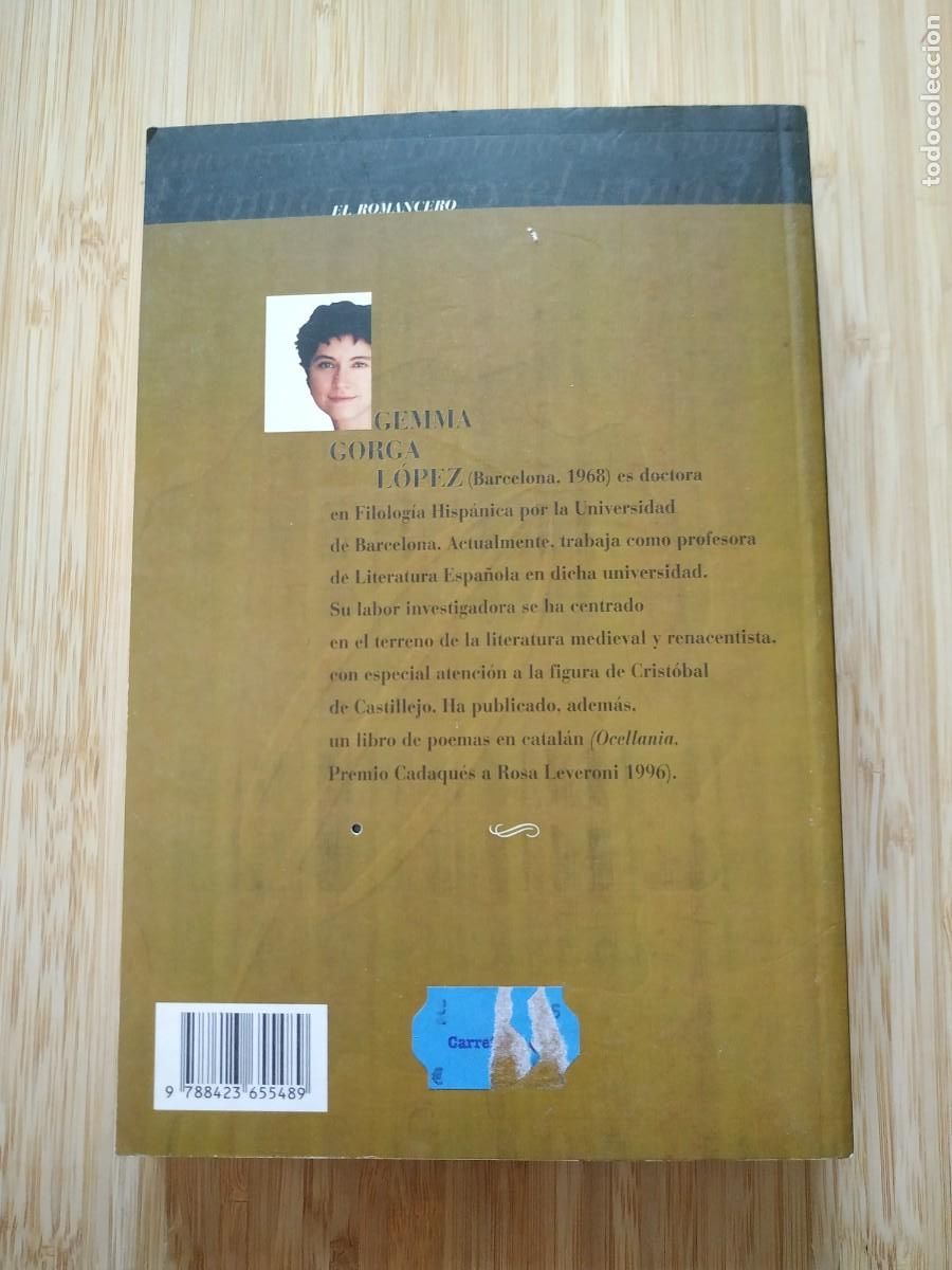 Libros de segunda mano: El romancero - Gemma Gorga L&oacute;pez (ed.). Edeb&eacute; - Foto 2