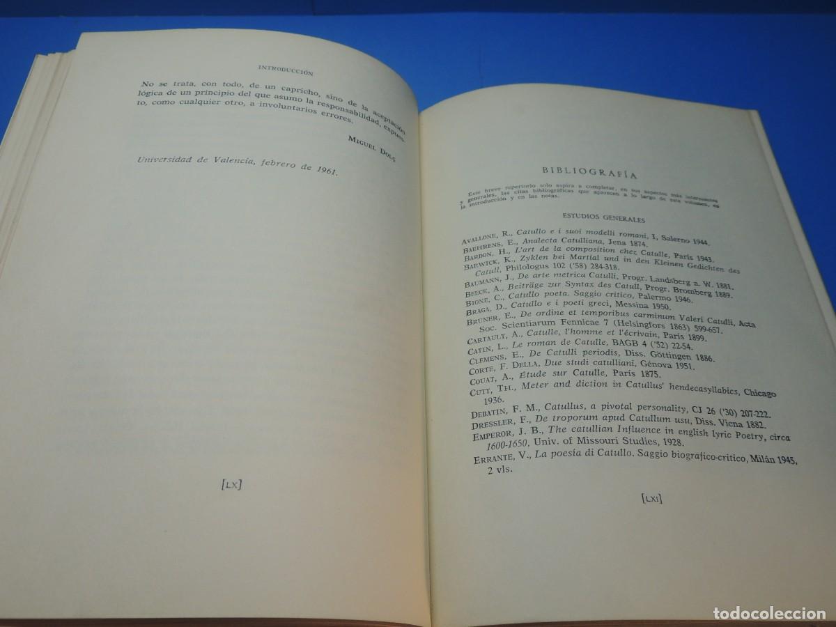Libros de segunda mano: G. VALERIO CATULO.- POES&Iacute;AS - Foto 7