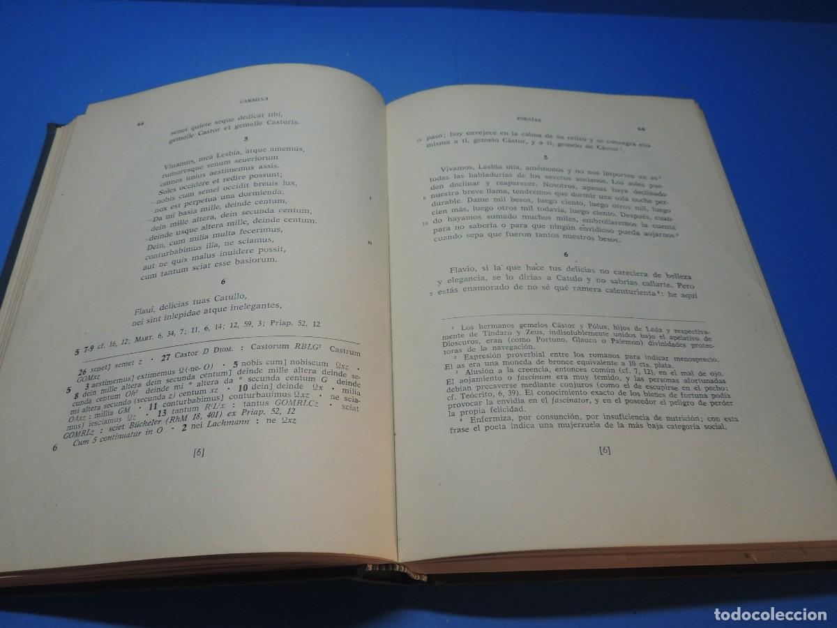 Libros de segunda mano: G. VALERIO CATULO.- POES&Iacute;AS - Foto 9