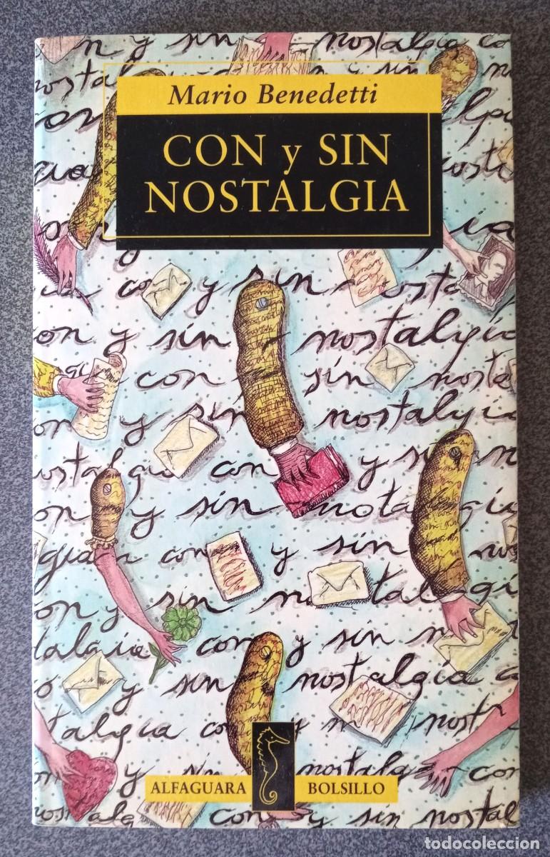 Libros de segunda mano: Con Y Sin Nostalgia Mario Benedetti - Foto 1