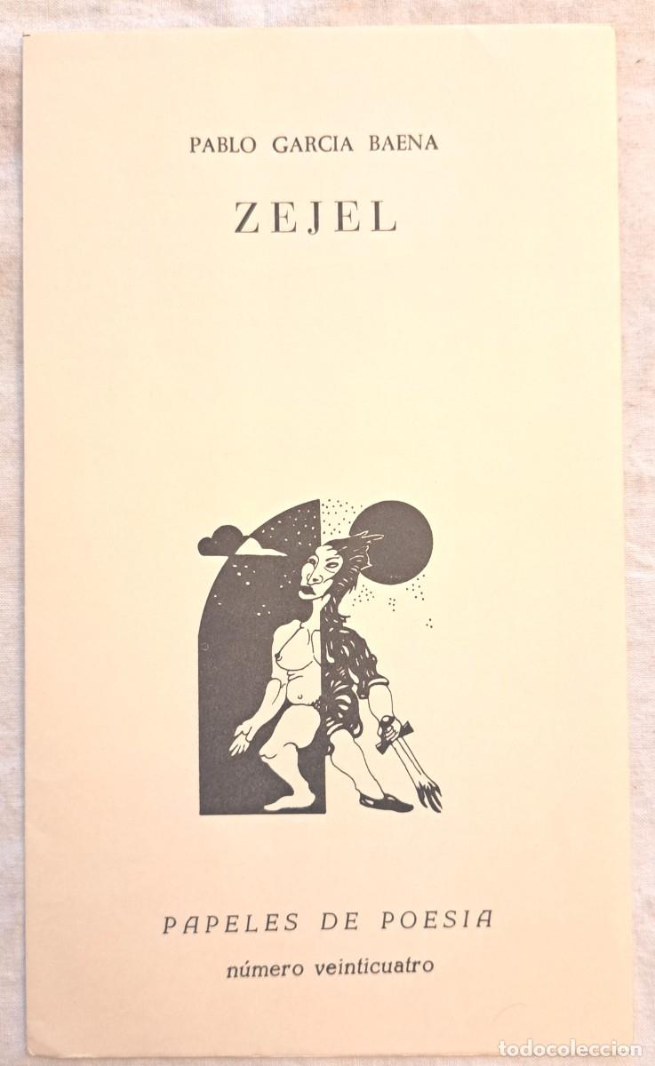 Libros de segunda mano: Zejel. Pabo Garc&iacute;a Baena. - Foto 3