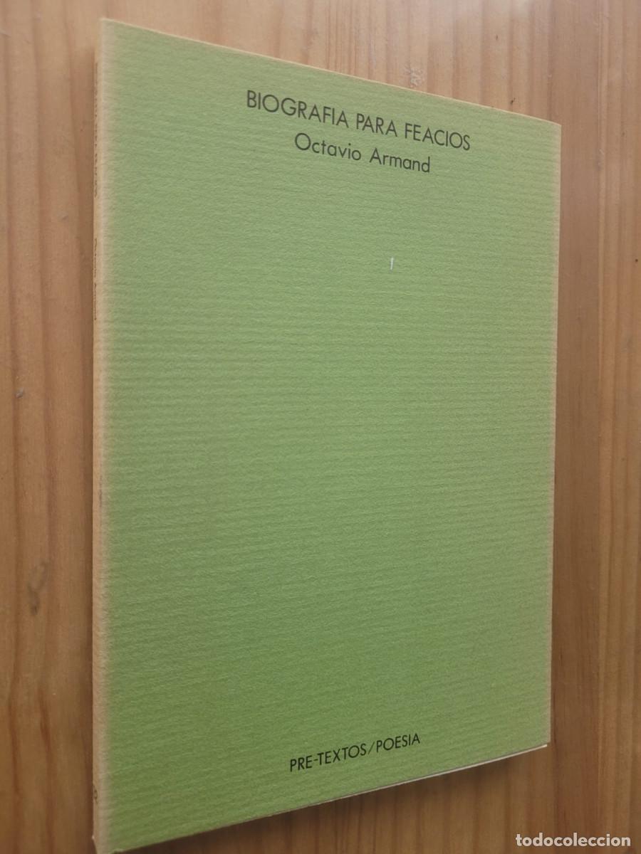 Libros de segunda mano: BIOGRAF&Iacute;A PARA FEACIOS - OCTAVIO ARMAND - Foto 1