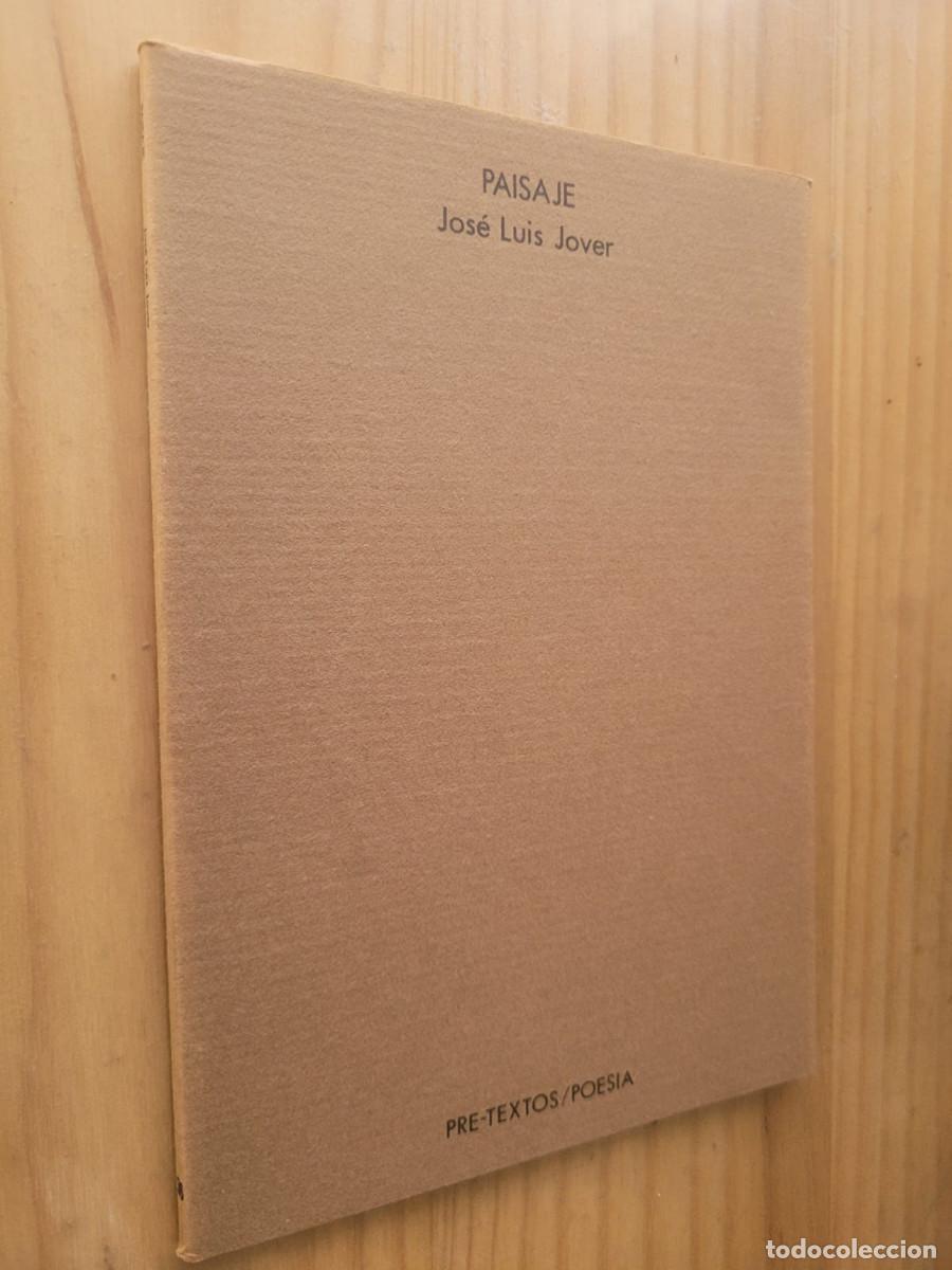 Libros de segunda mano: PAISAJE - JOSE LUIS JOVER - Foto 1