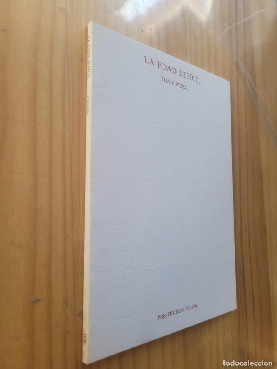 Libros de segunda mano: LA EDAD DIFICIL - JUAN PE&Ntilde;A - Foto 1