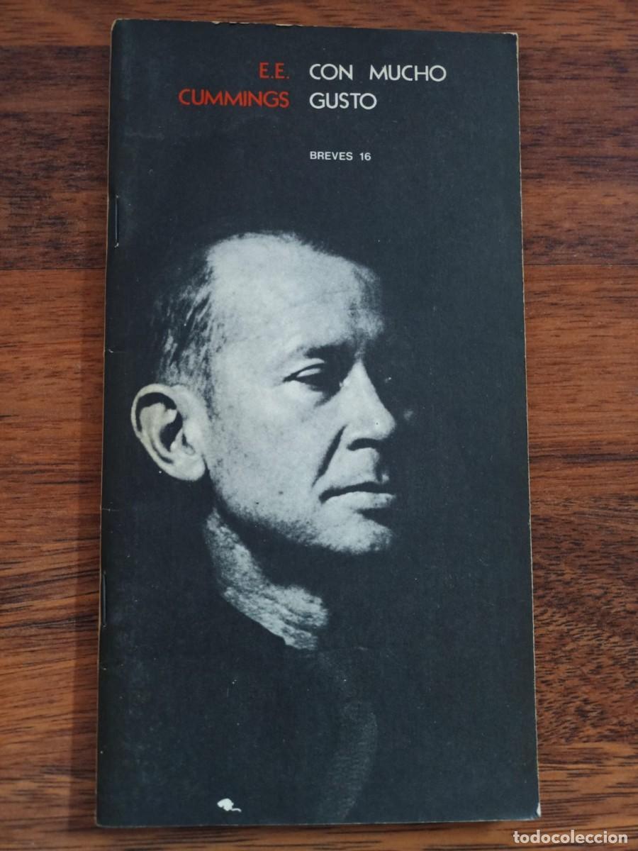 Libros de segunda mano: CON MUCHO GUSTO, de E.E. CUMMINGS - Foto 1