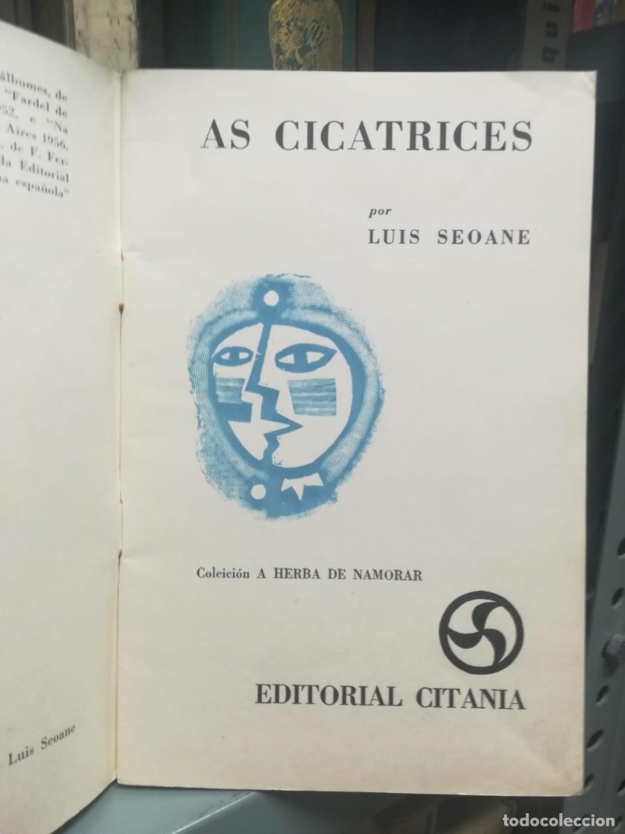 Libros de segunda mano: As cicatrices - SEOANE, Luis. Primera edici&oacute;n. - Foto 3