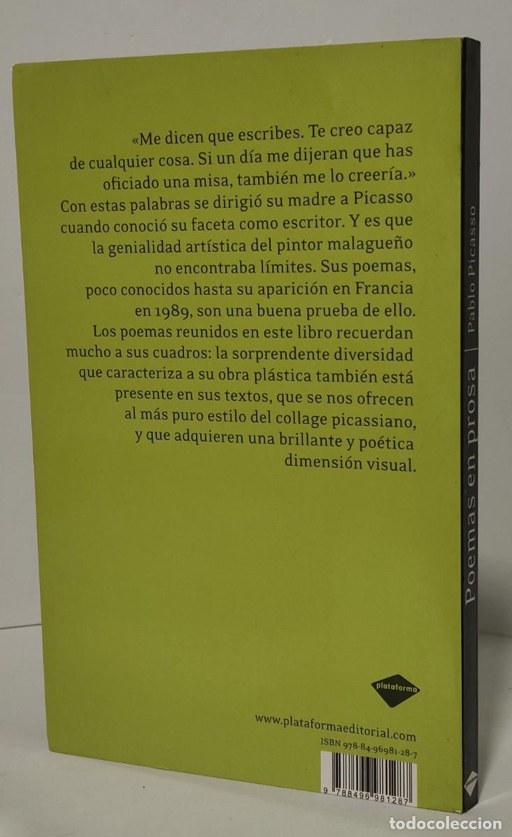 Libros de segunda mano: POEMAS EN PROSA - Pablo Picasso ~ - Foto 3