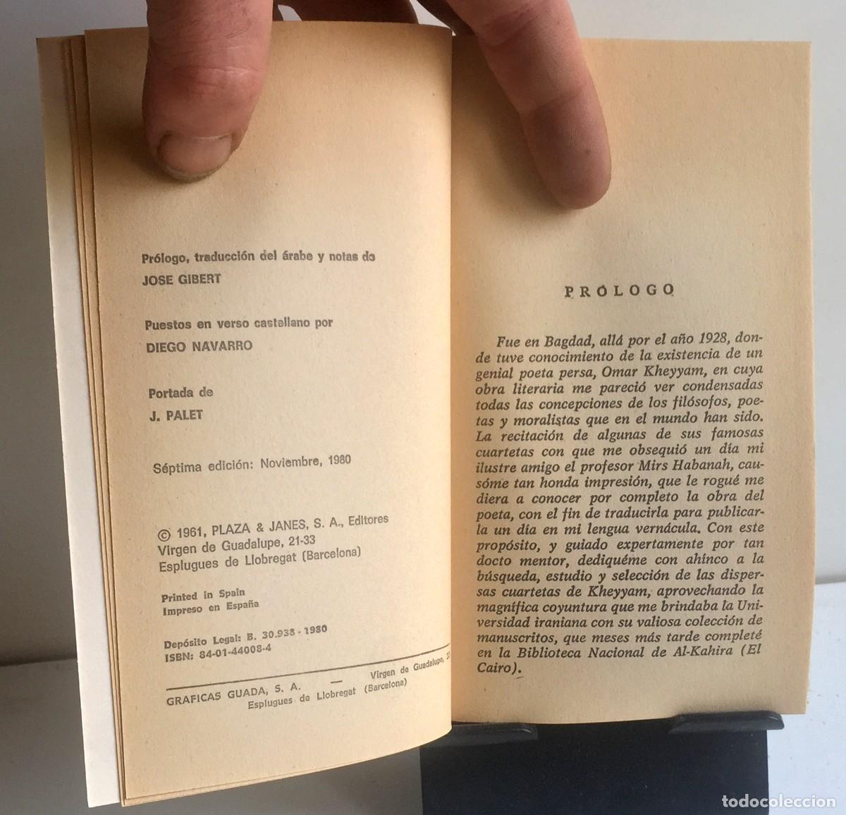 Libros de segunda mano: RUBAIYAT. Omar Kheyyam - Foto 4