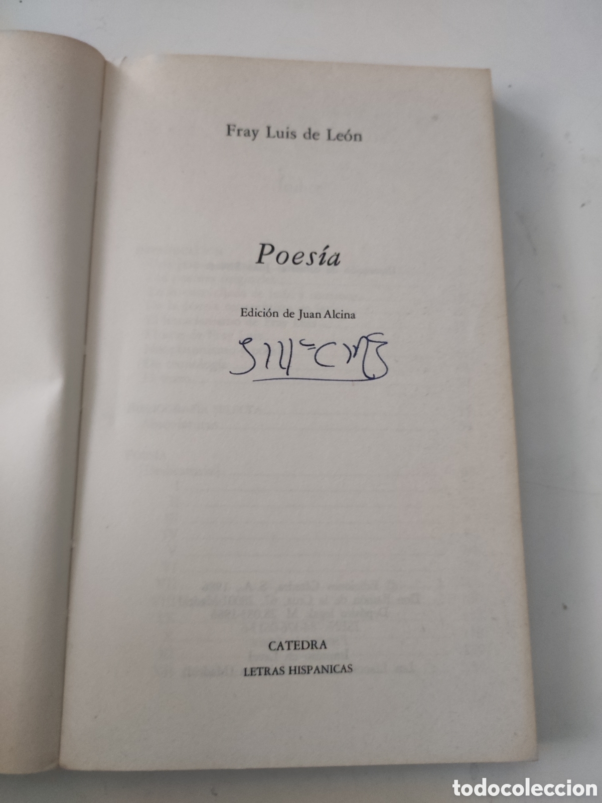 Libros de segunda mano: POESIA .- Fray Luis de Leon - Foto 3