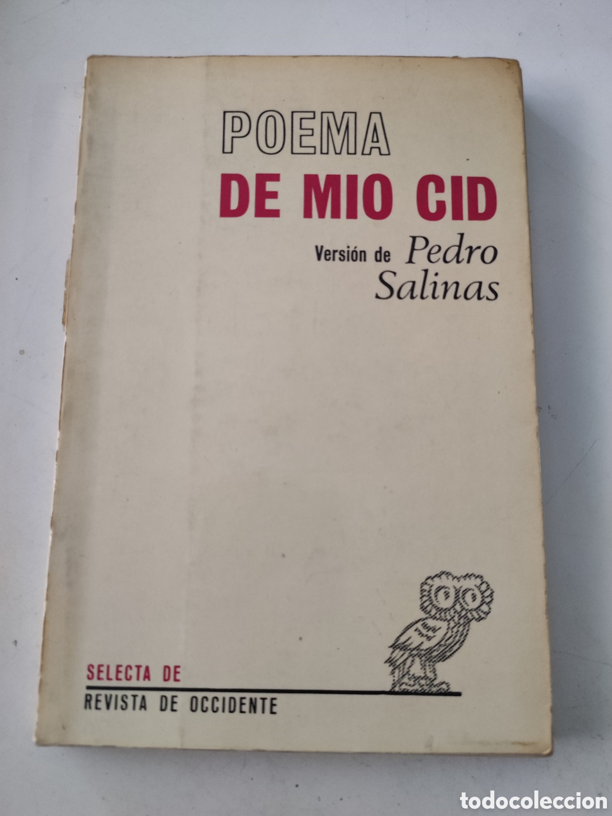 Libros de segunda mano: POEMA DE MIO CID .- Version de Pedro Salinas. - Foto 1